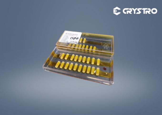 Isolant de Garnet Single Crystal Rods For Faraday de gallium de terbium de Crystro 0