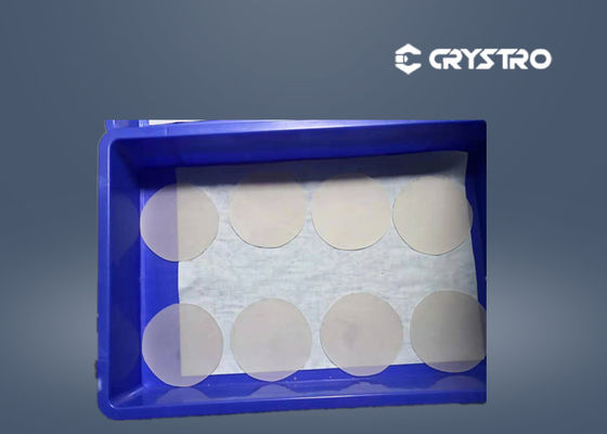 Acheter Substrate SGGG de 1-2 pouces, cristal unique de Gadolinium Gallium Garnet, (111) Orientation, pour l'épitaxie du film magnéto-optique YIG/BIG, échantillon de R&D du rotateur de Faraday fabrication en ligne