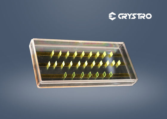 acheter 10x10x1mm haute sortie Ce GAGG scintillation cristal unique pour la détection de γ-ray online manufacture