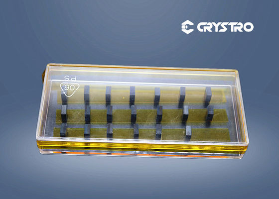 Cristaux laser Y3Al5O12 revêtus de revêtement AR à commutateur Q passif