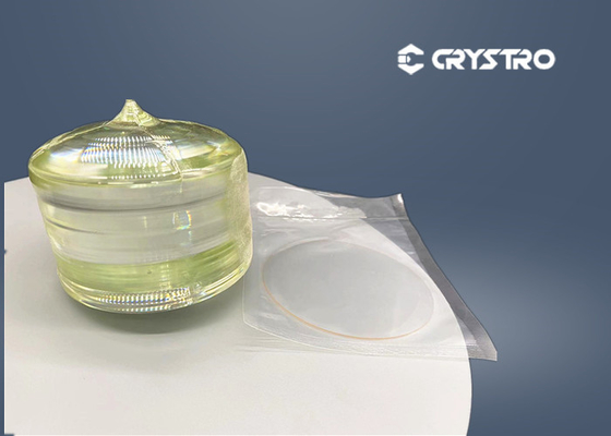 Propagation des ondes acoustiques de surface sur les plaquettes de cristal piézoélectrique LT LN
